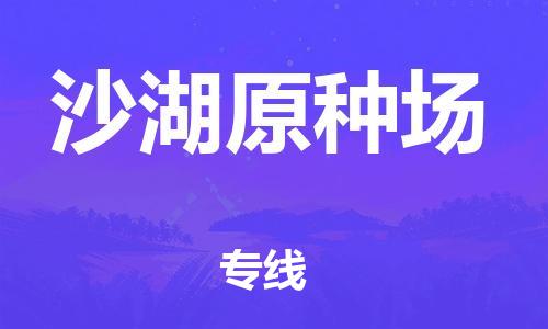 江门到沙湖原种场物流公司-为您提供实惠可靠的物流服务江门至沙湖原种场电动车托运-